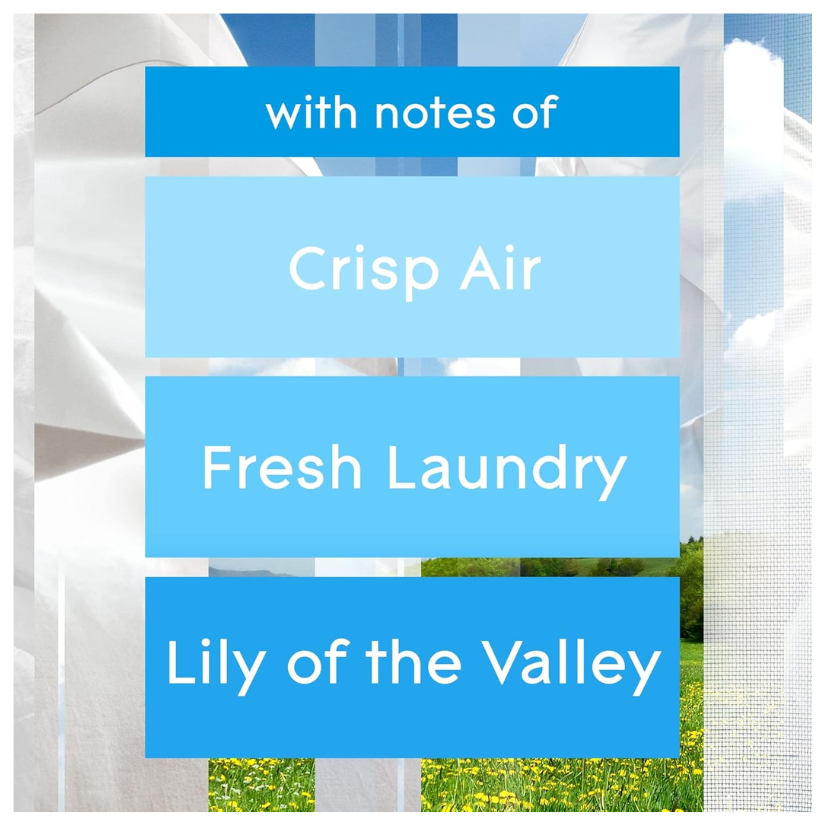 Glade Sense & Spray Dual Refill Clean Linen Fragrance 8 x Pack of 2 x 18 ml